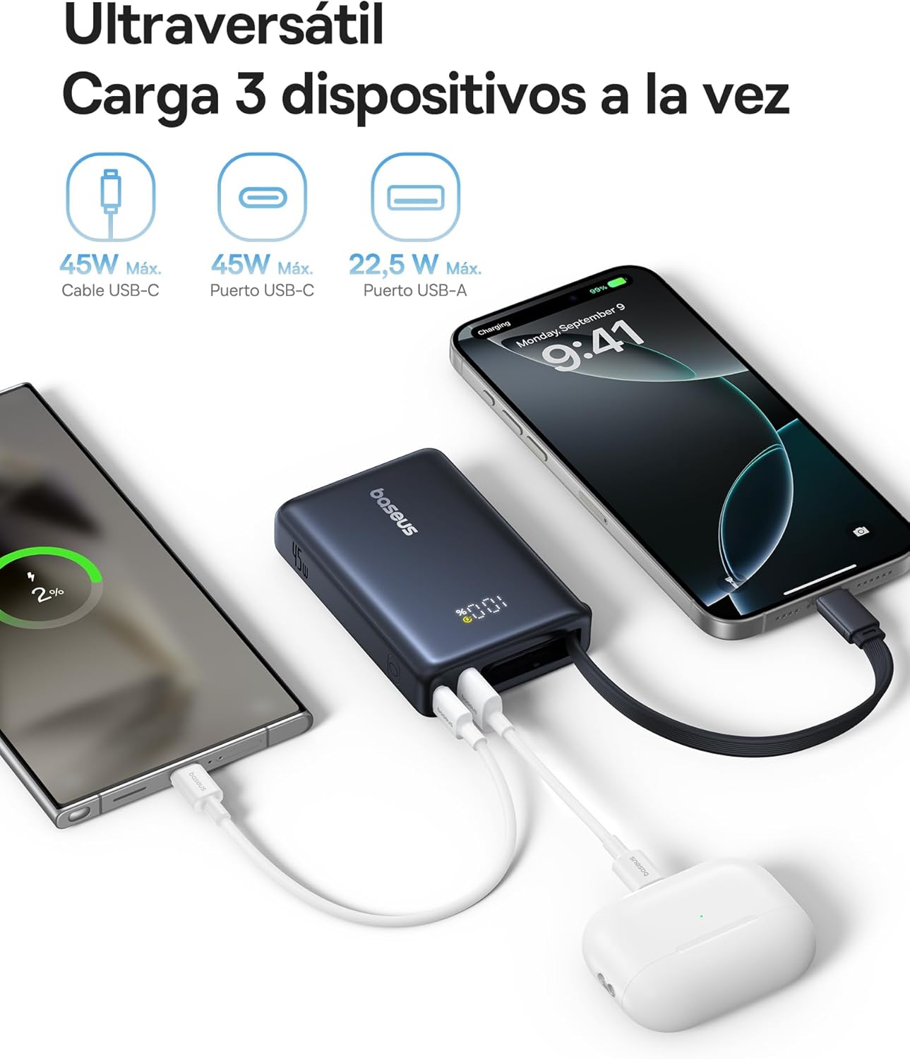 Powerbank Baseus PicoGo 10.000 45W