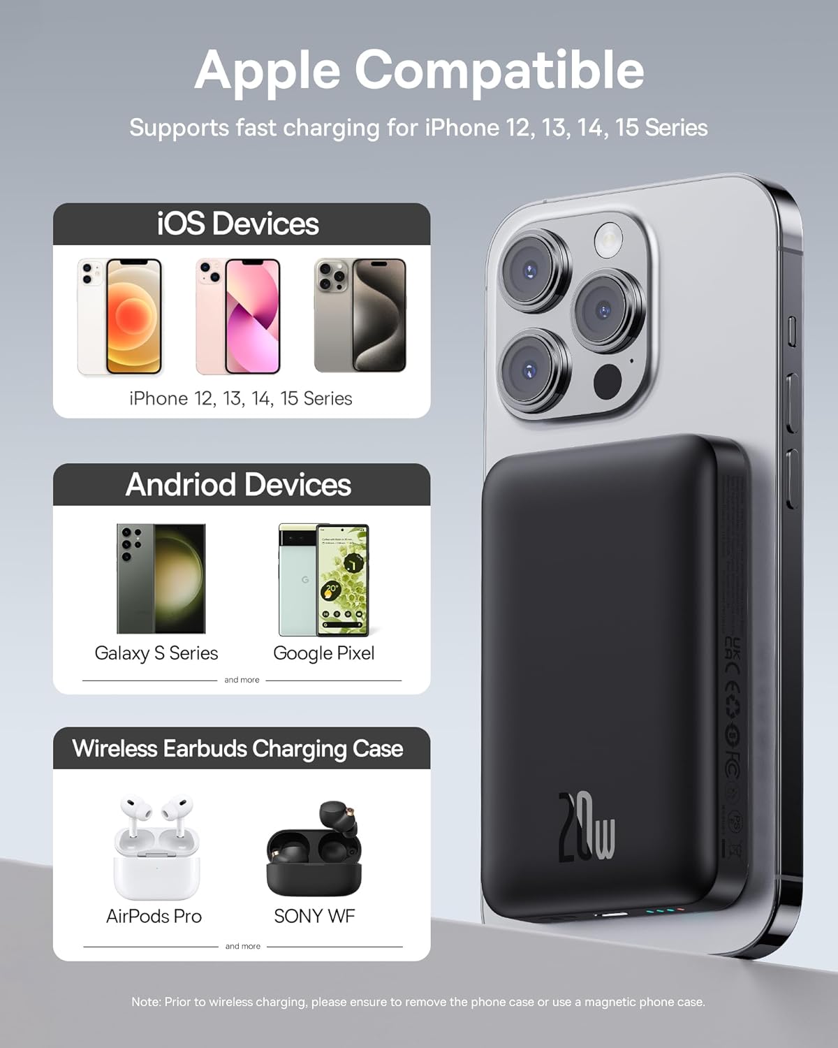 Powerbank Baseus Magnetic Mini 10.000 20W