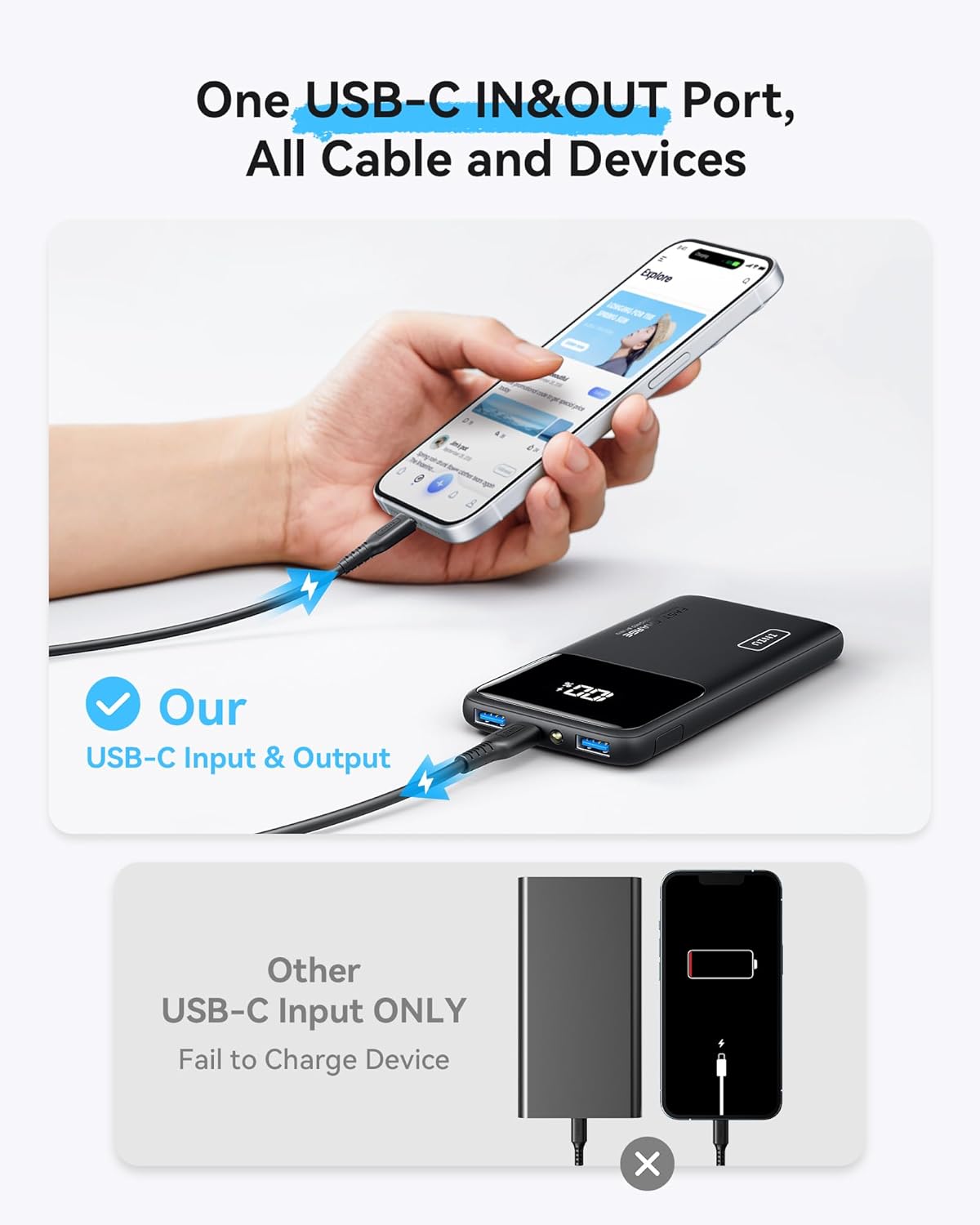 Powerbank Iniu BI-B6 10.000 22.5W