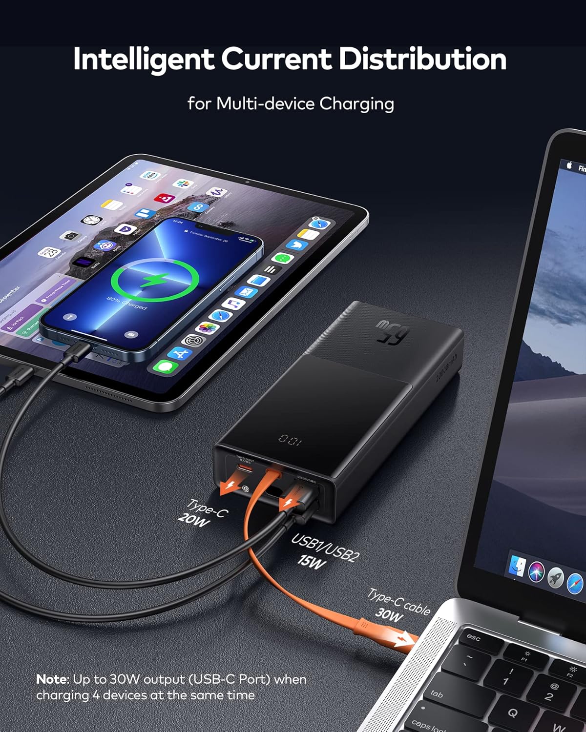 Powerbank Baseus Elf 20.000 65W