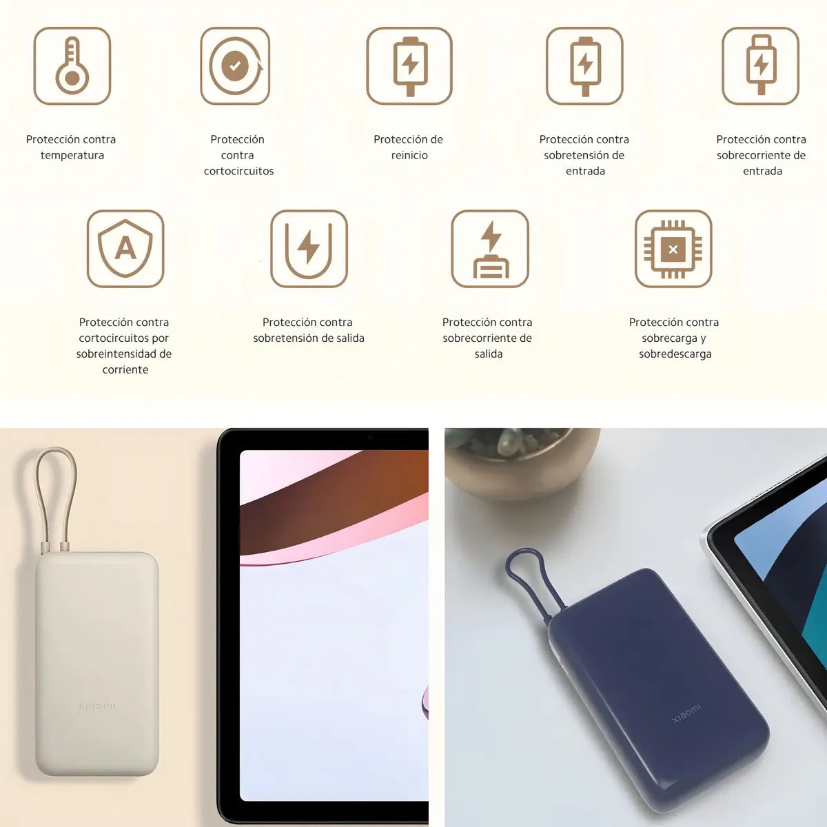 Powerbank Xiaomi 20000mah 33w Tan Edition