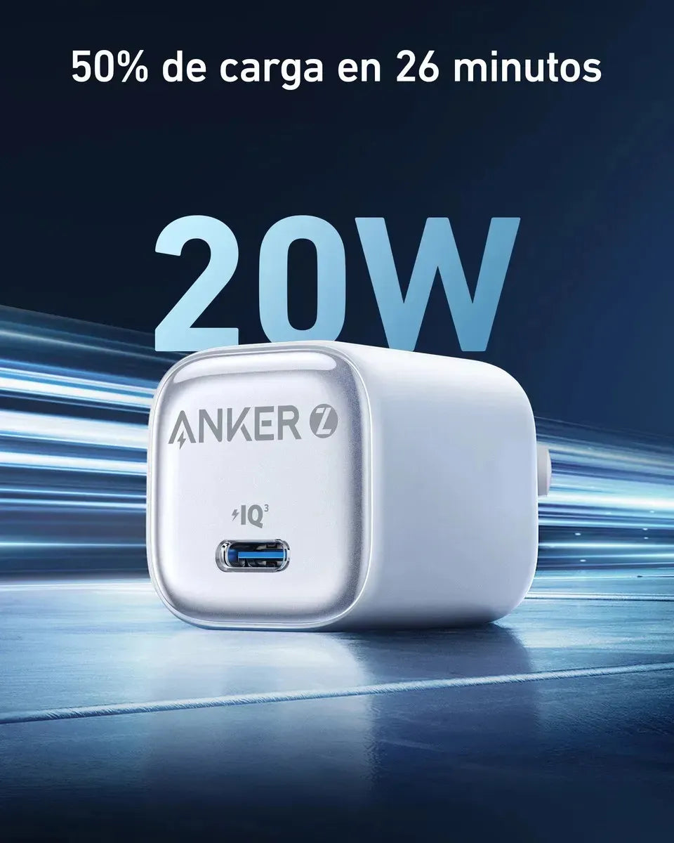 Cargador Tipo C 20w Anker Zolo