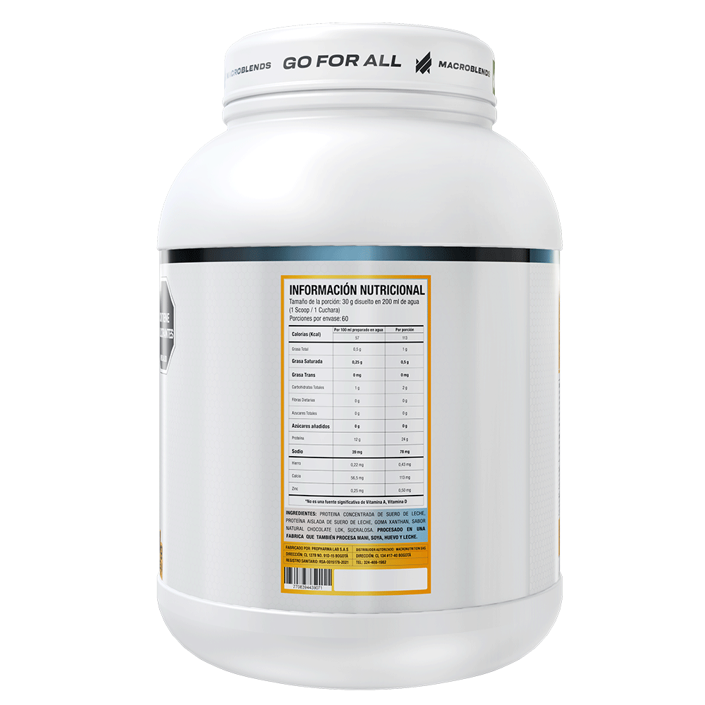 Whey Blend Macroblends Proteina 4 lb