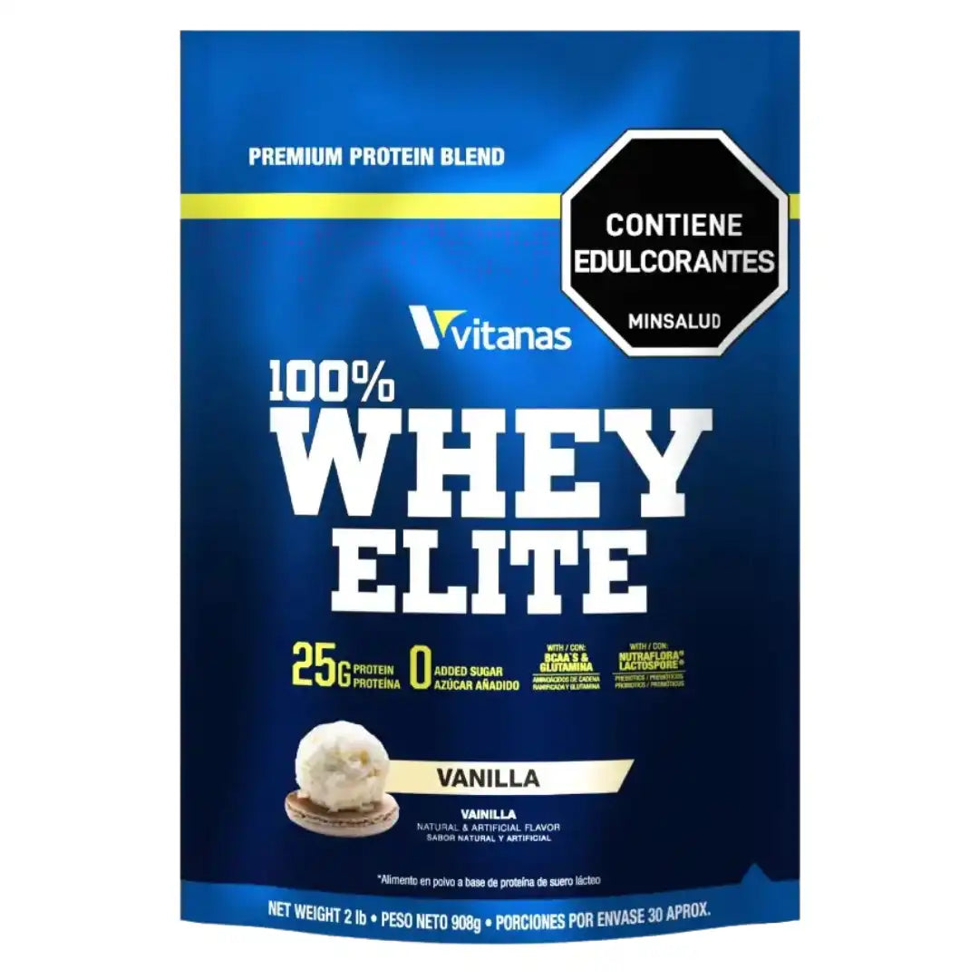 Whey Elite Vitanas Proteina 2 lb