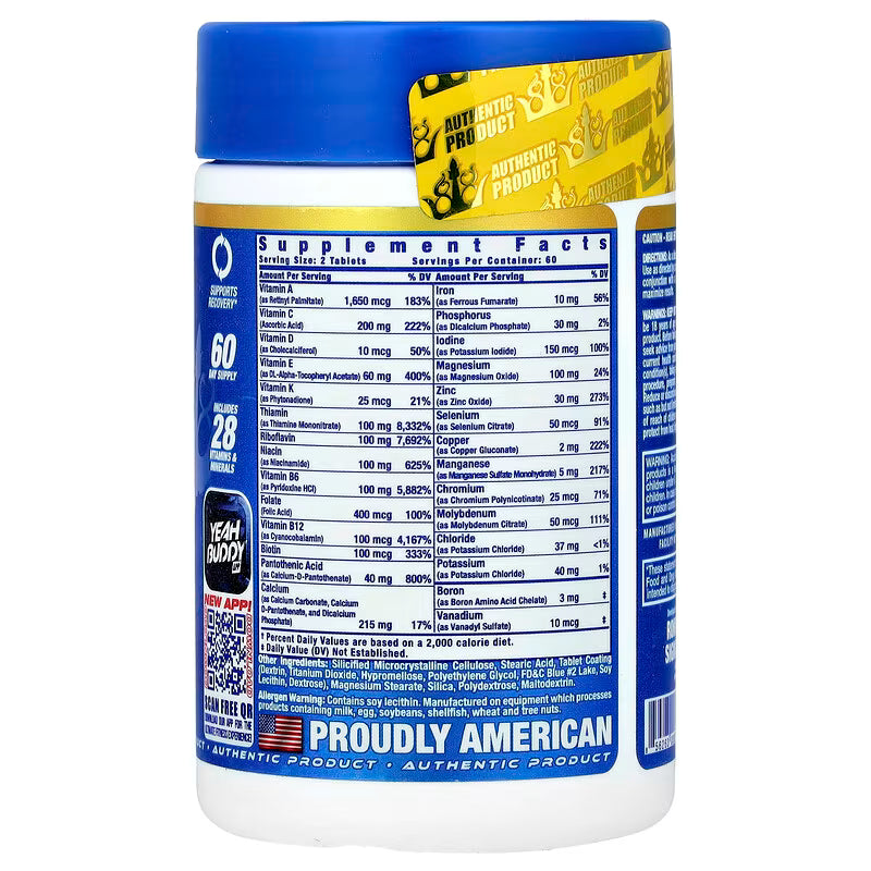 Vita XS Ronnie Coleman 120 Tabletas