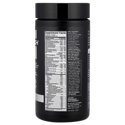 Platinum Multivitamin MuscleTech 180 Tabletas