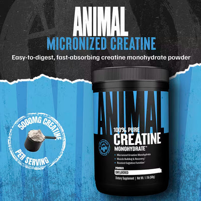 Creatina 500Grs 100 Servicios Animal