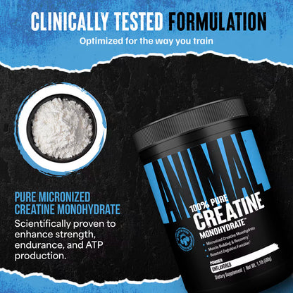 Creatina 500Grs 100 Servicios Animal