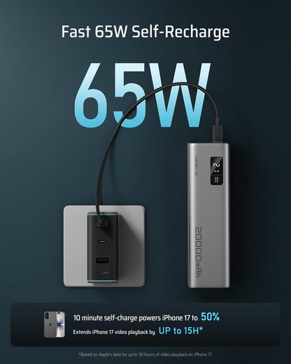 Powerbank Cuktech 15 SE 20000 65W