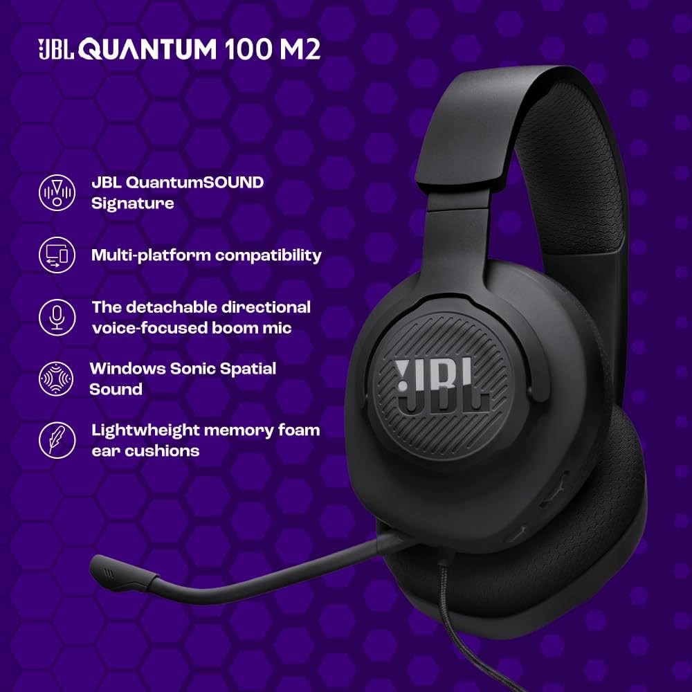 Audífonos Gamer JBL Quantum 100 M2