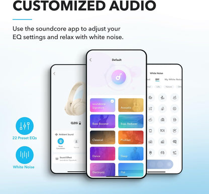 Audifonos Bluetooth Anker Soundcore Q20i ANC Hibrido