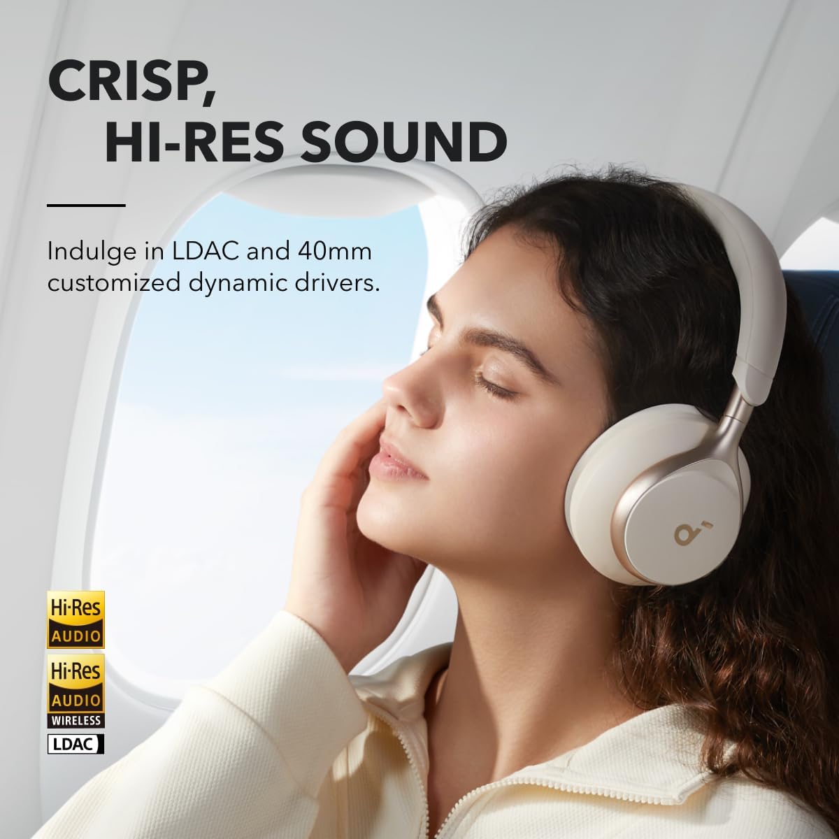 Audifonos Bluetooth Anker Soundcore Space One ANC Adaptativo