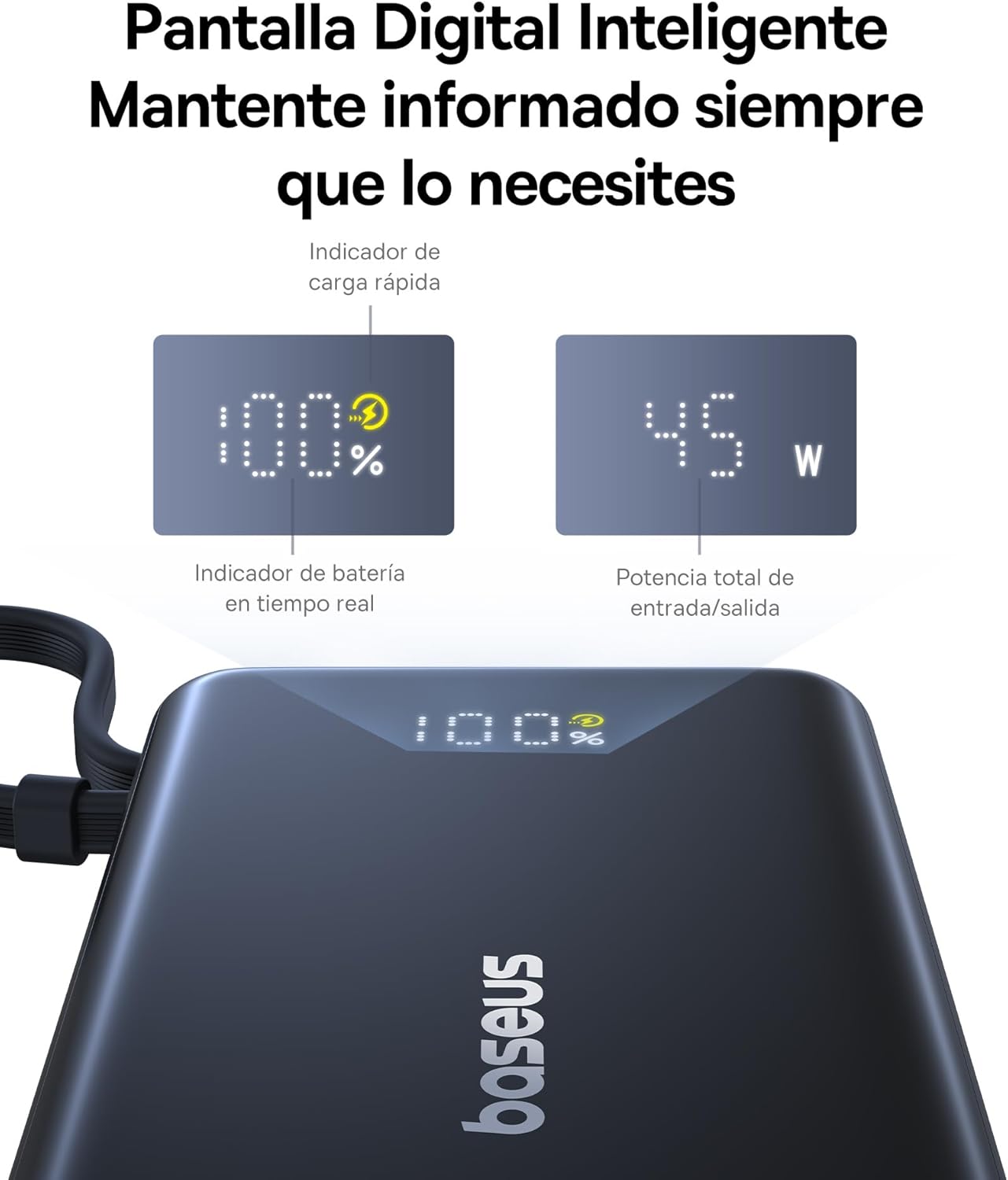 Powerbank Baseus PicoGo 10.000 45W