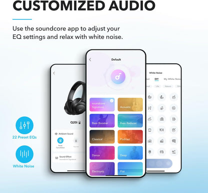 Audifonos Bluetooth Anker Soundcore Q20i ANC Hibrido