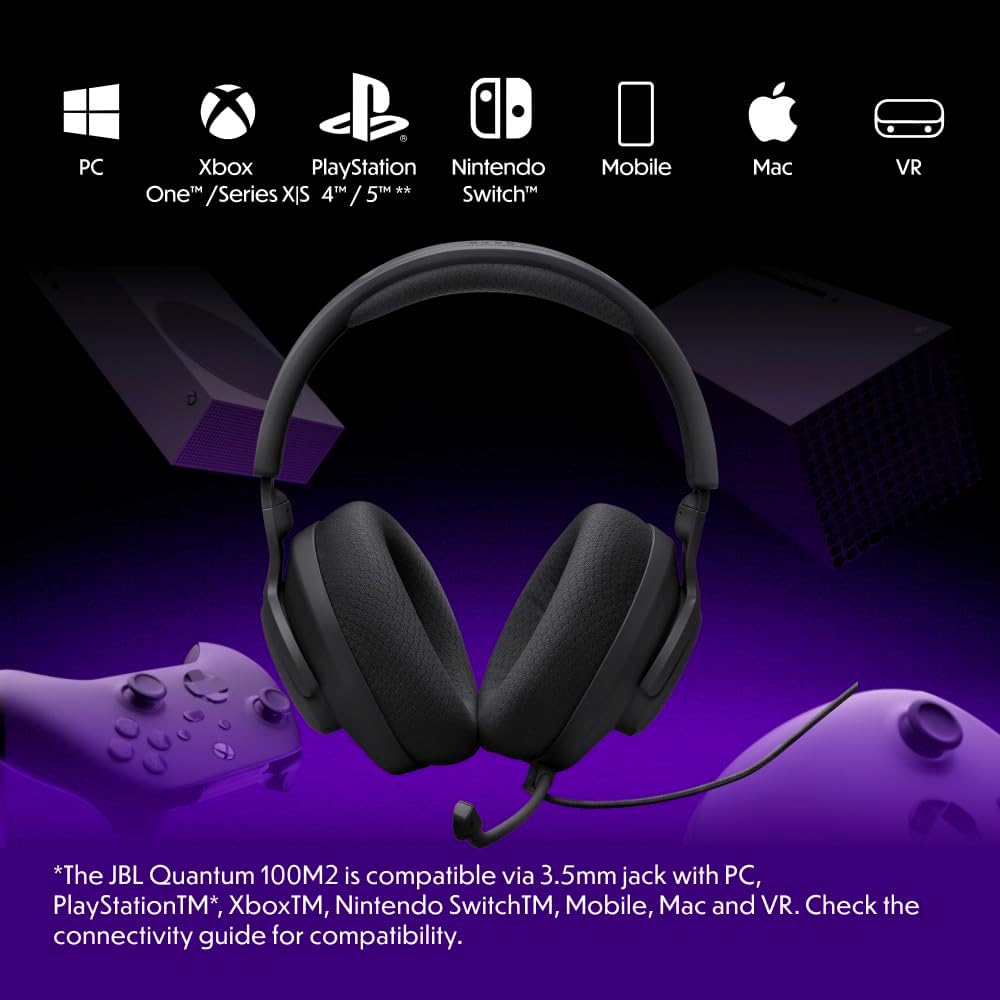 Audífonos Gamer JBL Quantum 100 M2