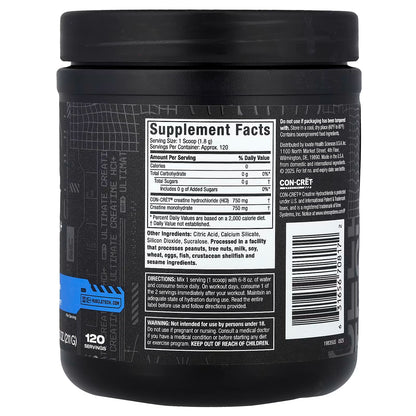 Creatina HCL 211Grs 120 Servicios MuscleTech