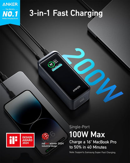 Powerbank Anker Prime 20000 200w