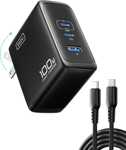 Cargador Tipo C 100w Gan Iniu A11-e1
