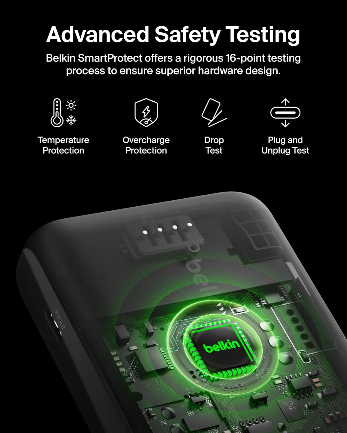 Powerbank Belkin Boostcharge Pro 10000mah 20w 15w Qi2