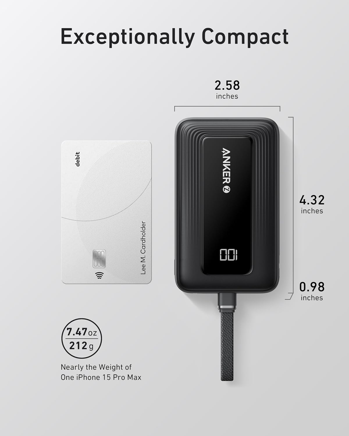 Powerbank Anker Zolo 10.000 30W