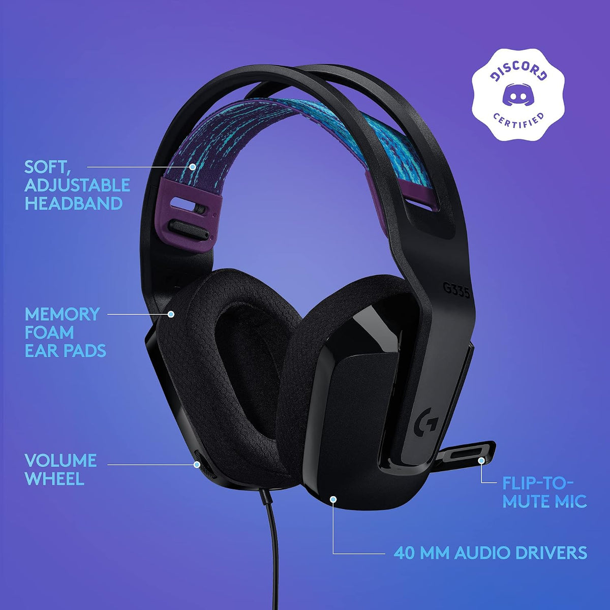 Audífonos Gamer Logitech G Series G335