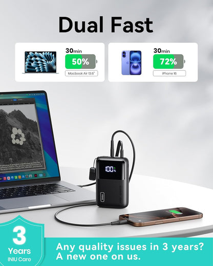 Powerbank Iniu P62-E1 20.000 65W
