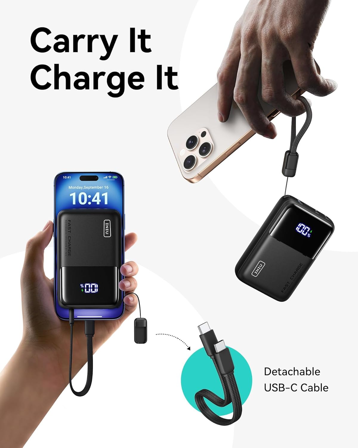 Powerbank Iniu P62-E1 20.000 65W