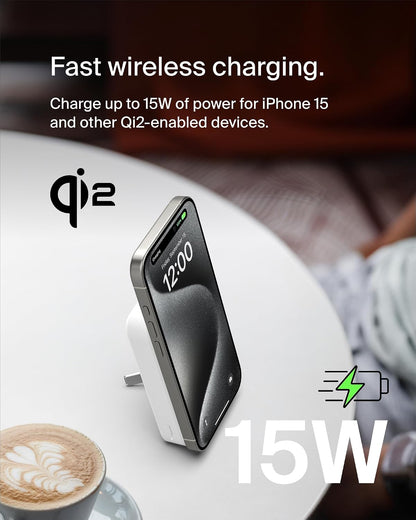 Powerbank Belkin Boostcharge Pro 10000mah 20w 15w Qi2