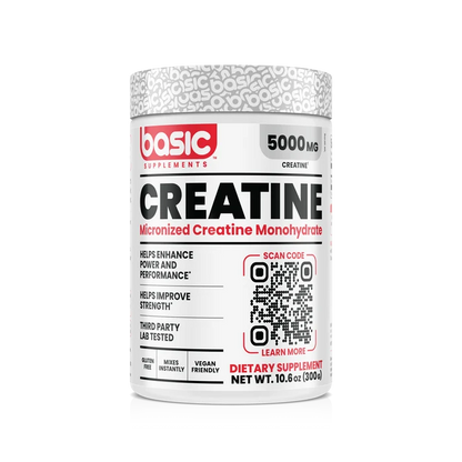 Creatina 300Grs 60 Servicios Basic Supplements
