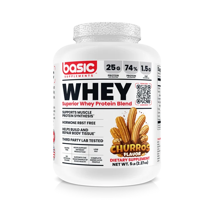 Basic Whey Protein Basic Supplements Proteina 5 lb