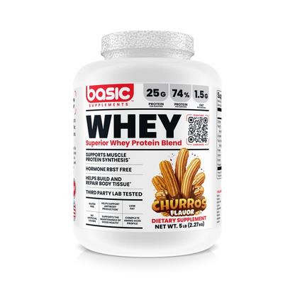 Basic Whey Protein Basic Supplements Proteina 5 lb