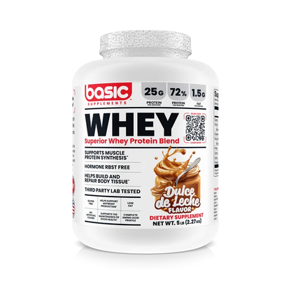 Basic Whey Protein Basic Supplements Proteina 5 lb