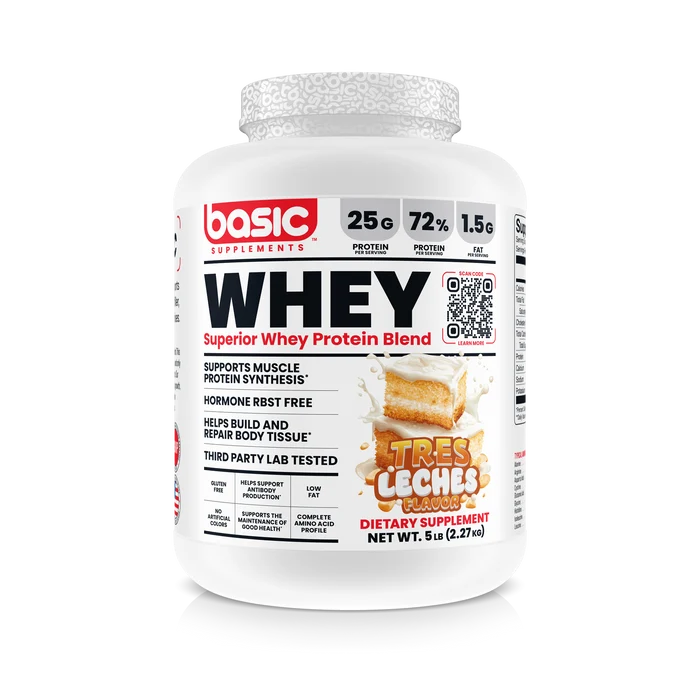 Basic Whey Protein Basic Supplements Proteina 5 lb