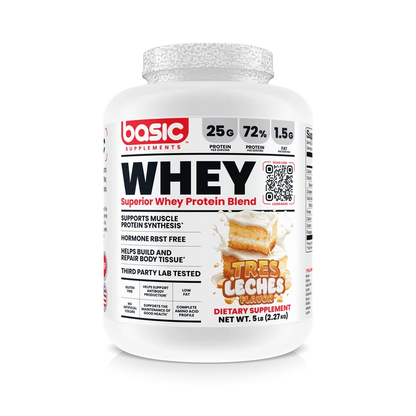 Basic Whey Protein Basic Supplements Proteina 5 lb