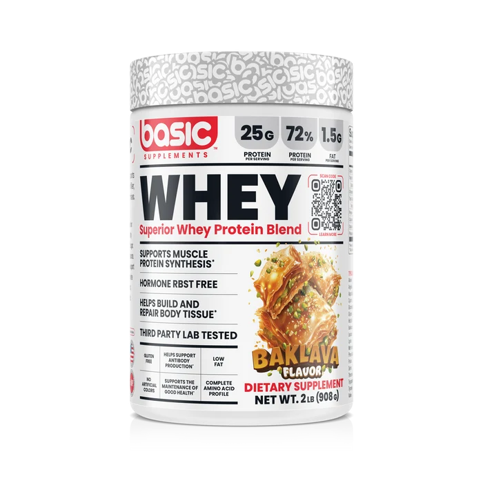 Basic Whey Protein Basic Supplements Proteina 2 lb