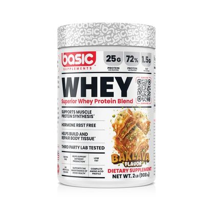Basic Whey Protein Basic Supplements Proteina 2 lb