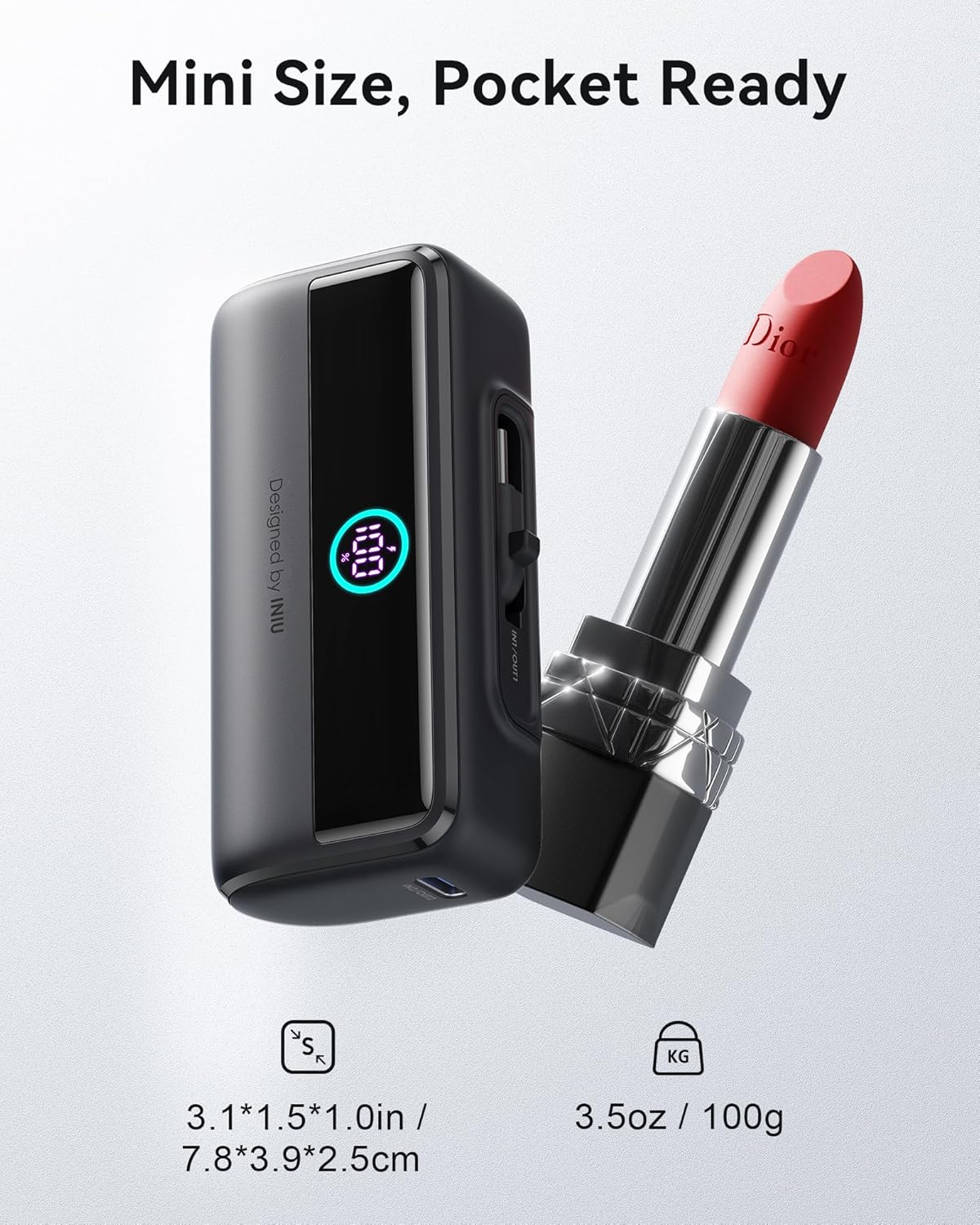 Powerbank Mini Iniu P45-E1 5500 22.5w