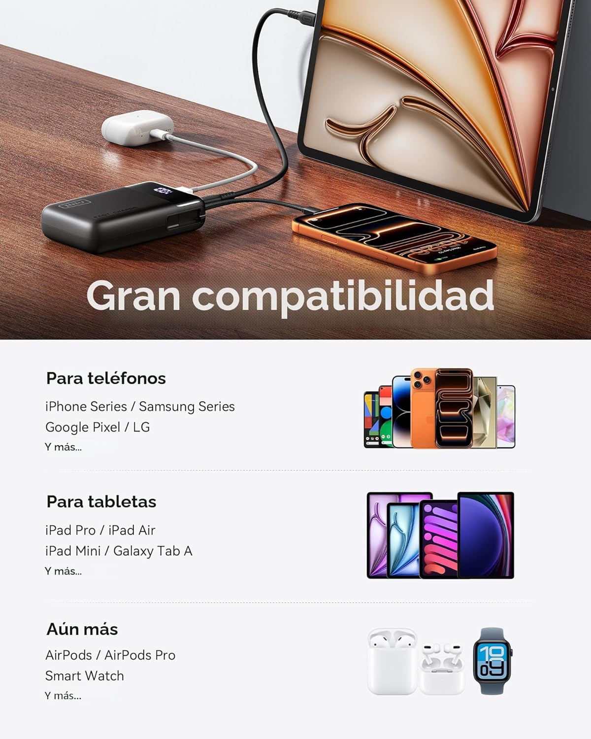 Powerbank Iniu P51L-E2 20.000 45W