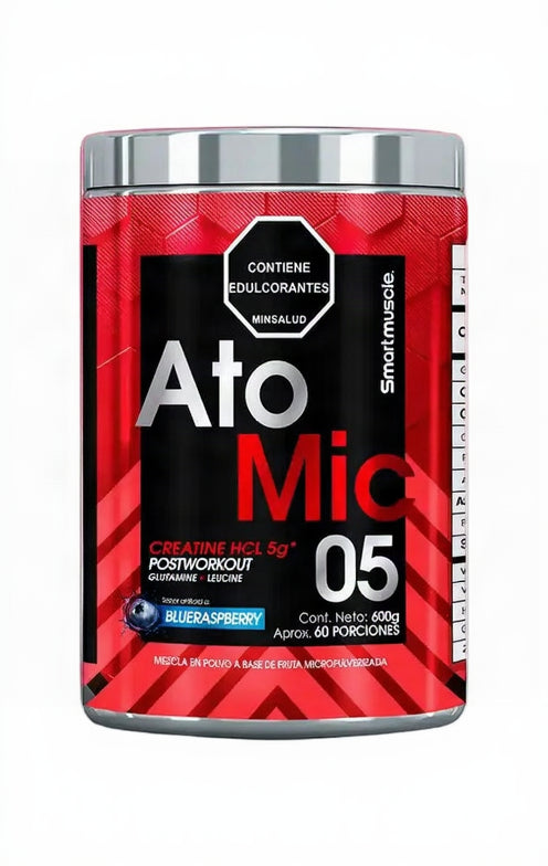 Creatina HCL 600Grs 60 Servicios Atomic Smart Muscle
