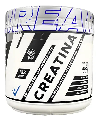 Creatina 400Grs 133 Servicios IMN Nutrition