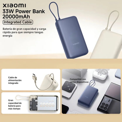Powerbank Xiaomi 20000mah 33w Tan Edition