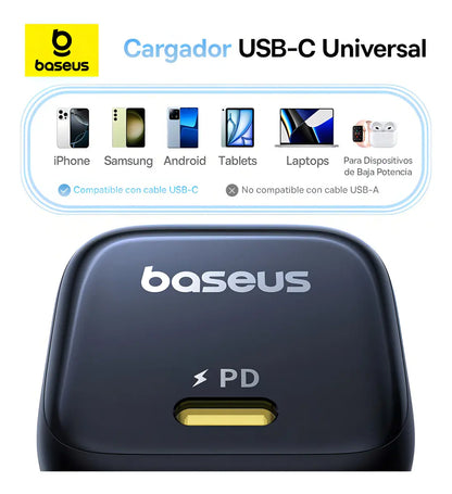 Cargador Tipo C 45w Baseus PicoGo