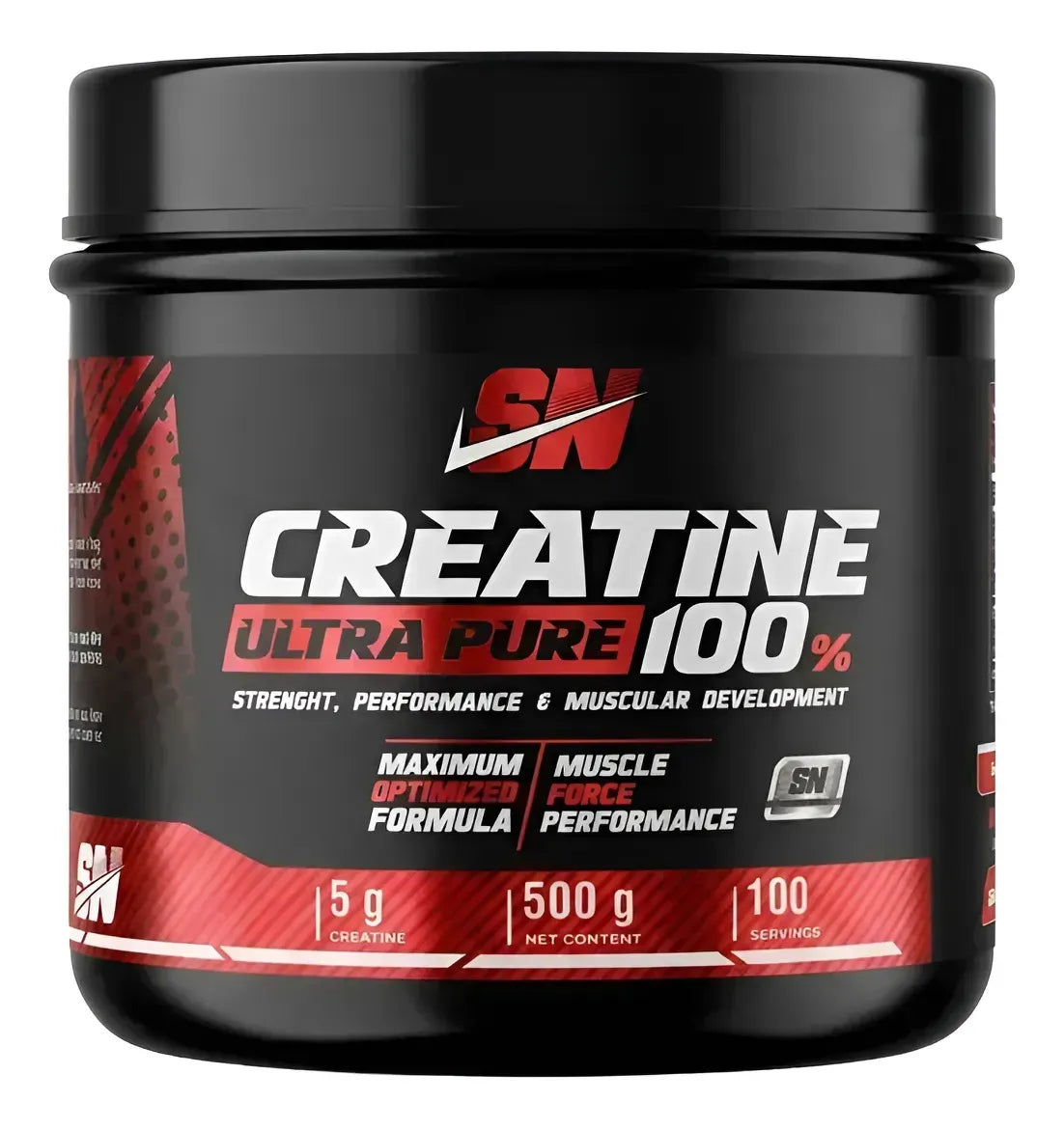 Creatina 500Grs 100 Servicios Ultra Pure Iron Nutrition