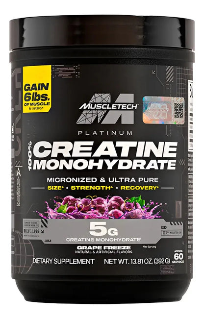Creatina 400Grs 60 Servicios Platinum MuscleTech