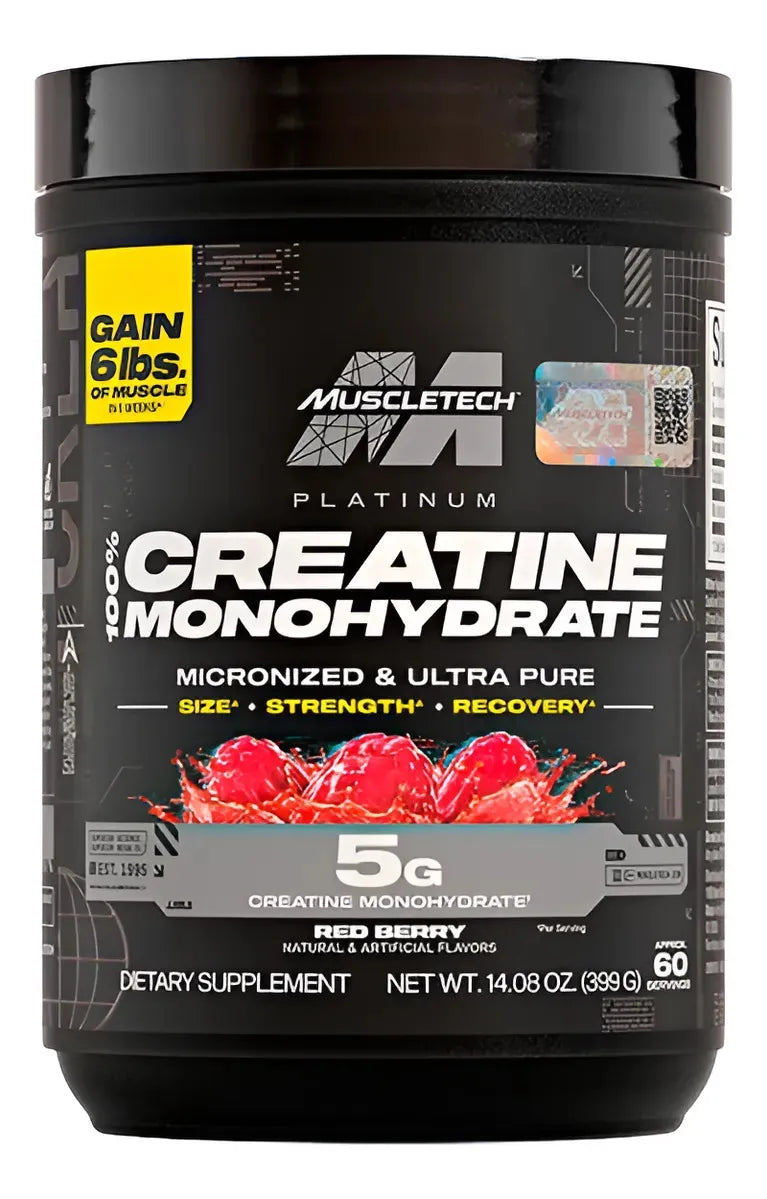 Creatina 400Grs 60 Servicios Platinum MuscleTech