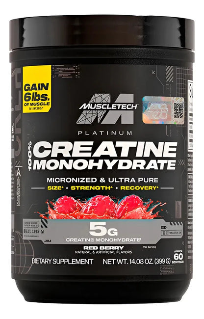 Creatina 400Grs 60 Servicios Platinum MuscleTech
