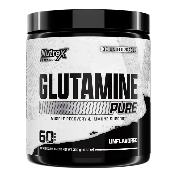Glutamine Pure Nutrex 60 Servicios