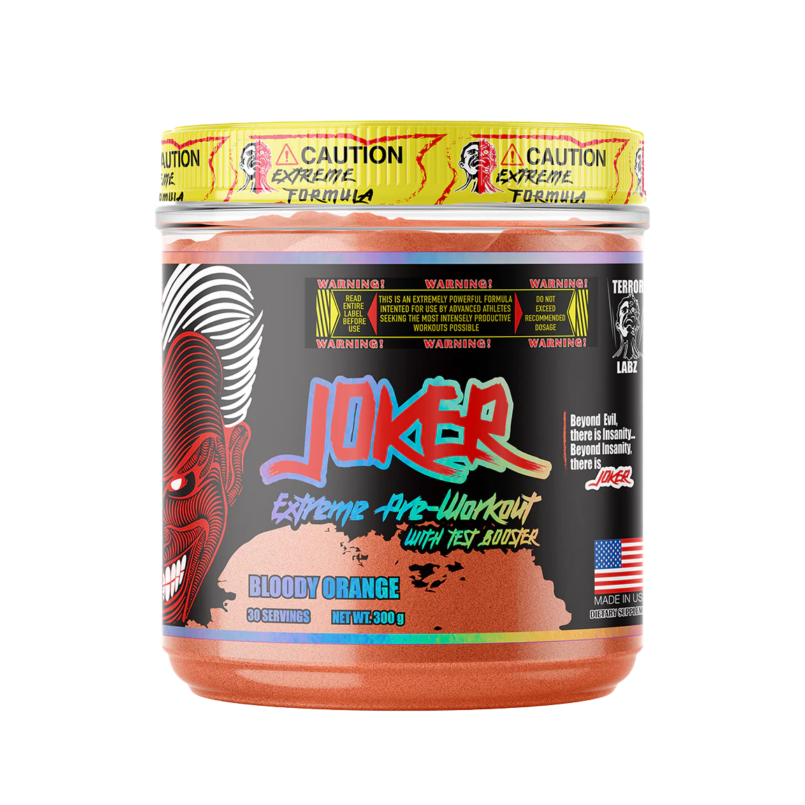Pre-Entreno Joker 30 Servicios Terrror Labz