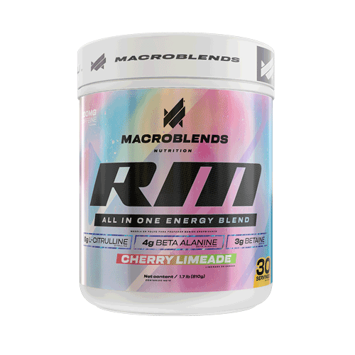 Rm Pre-Entreno Macroblends 30 Servicios