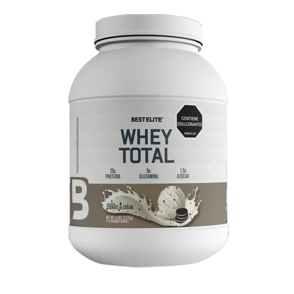 Whey Total Best Elite Proteina 5 lb